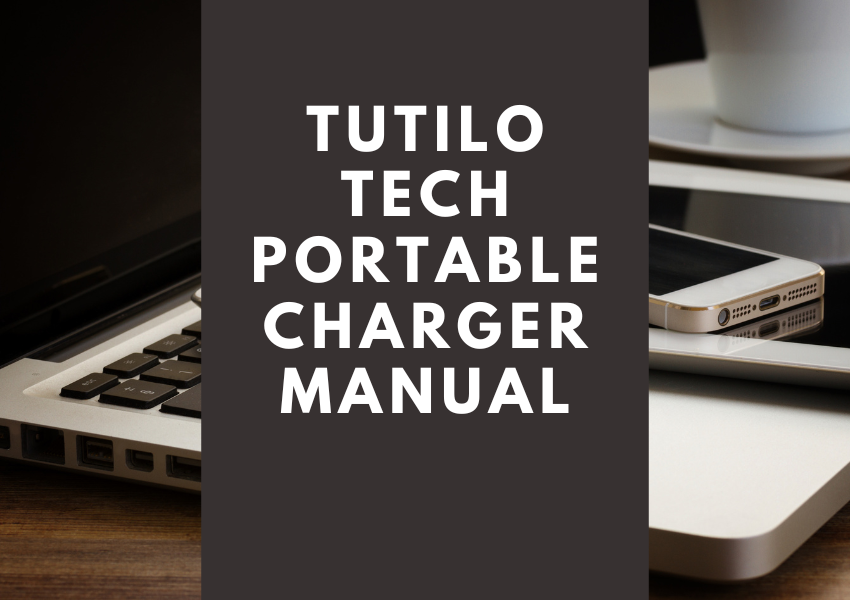 tutilo tech portable charger manual