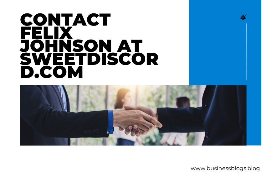 contact felix johnson at sweetdiscord.com