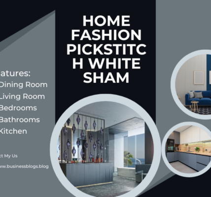 home fashion pickstitch white sham​