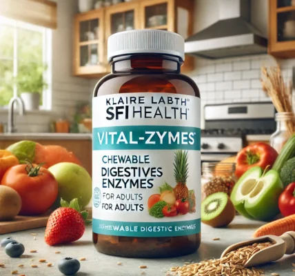 klaire labs sfi health vital-zymes chewable digestive enzymes for adults​