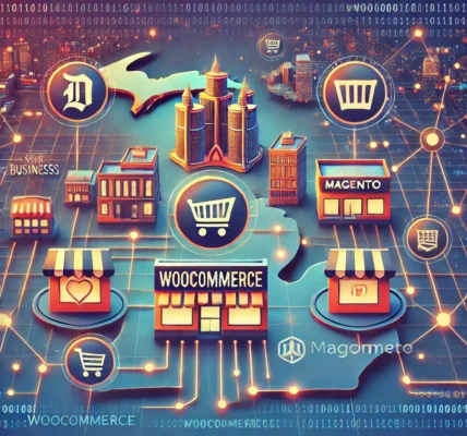 local e commerce agencies woocommerce and magento detroit michigan