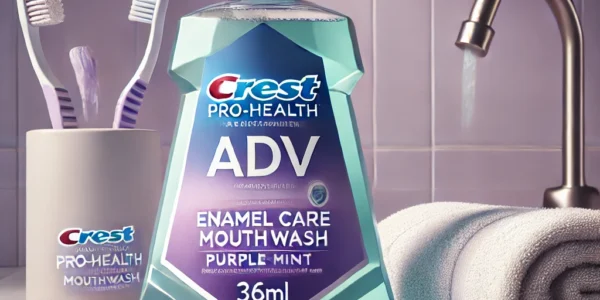 crest pro-health adv enamel care mouthwash purple-mint 36ml x 48/cs