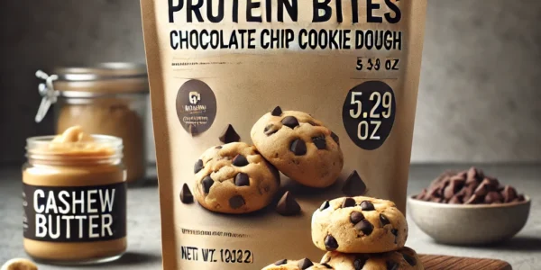 bhu foods protein bites chocolate chip cookie dough 5.29 oz​